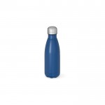 Botella de acero inoxidable reciclado con acabado mate 400ml color azul marino