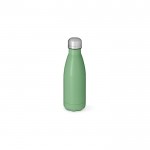 Botella de acero inoxidable reciclado con acabado mate 400ml color verde pastel