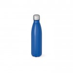 Botella de acero inoxidable reciclado con tapón antigoteo 500ml color azul real