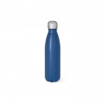 Botella de acero inoxidable reciclado con tapón antigoteo 500ml color azul marino