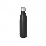 Botella de acero inoxidable reciclado con tapón antigoteo 770ml color negro
