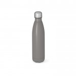 Botella de acero inoxidable reciclado con tapón antigoteo 770ml color gris