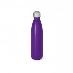 Botella de acero inoxidable reciclado con tapón antigoteo 770ml color violeta