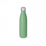 Botella de acero inoxidable reciclado con tapón antigoteo 770ml color verde pastel
