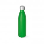 Botella de acero inoxidable reciclado con tapón antifugas 1L color verde