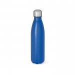 Botella de acero inoxidable reciclado con tapón antifugas 1L color azul real