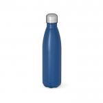 Botella de acero inoxidable reciclado con tapón antifugas 1L color azul marino