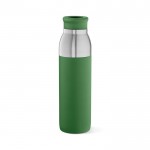 Botella de acero inoxidable reciclado que se convierte en taza 720ml color verde