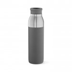 Botella de acero inoxidable reciclado que se convierte en taza 720ml color gris