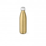 Botella térmica de acero inoxidable reciclado brillante 400ml color dorado