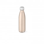 Botella térmica de acero inoxidable reciclado brillante 400ml color champagne