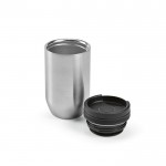 Vaso térmico de viaje de acero inoxidable reciclado 320ml color negro segunda vista