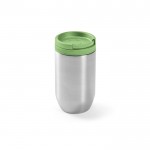 Vaso térmico de viaje de acero inoxidable reciclado 320ml color verde jaspeado