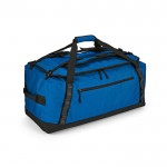 Bolsa deportiva con correas ajustables y correas reflectantes color azul