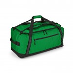 Bolsa deportiva con correas ajustables y correas reflectantes color verde