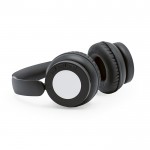 Auriculares inalámbricos con graves intensos y almohadillas suaves color negro