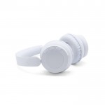 Auriculares inalámbricos con graves intensos y almohadillas suaves color blanco