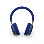 Auriculares sostenibles con cancelación de ruido y 20h de autonomía color azul real