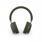 Auriculares sostenibles con cancelación de ruido y 20h de autonomía color verde militar