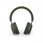 Auriculares sostenibles con cancelación de ruido y 20h de autonomía color verde militar