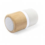 altavoces personalizados bambú bluetooth