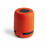 altavoz merchandising pequeño naranja