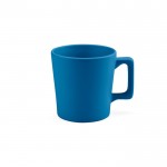 Taza de cerámica con acabado mate disponible en colores vivos 220ml color azul