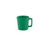 Taza de cerámica con acabado mate disponible en colores vivos 60ml color verde