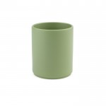Taza de cerámica con elegante acabado mate sin asas 290ml color verde jaspeado