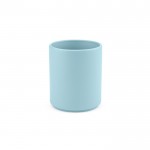 Taza de cerámica con elegante acabado mate sin asas 210ml color azul pastel
