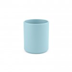 Taza de cerámica con elegante acabado mate sin asas 210ml color azul pastel