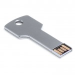 Llave USB personalizada conexión 3.0 color plateado