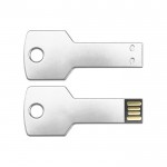 Llave USB 3.0 personalizable color plateado