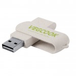 USB giratorio ecológico personalizado