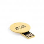 USB promocional eco redondo vista principal