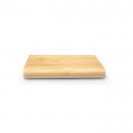 Powerbank ecológica hecha de bambú con puerto tipo C 10.000 mAh color natural tercera vista