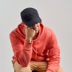 Gorra de algodón de estilo militar con cierre de velcro 215 g/m2 vista 2