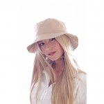 Gorro de algodón de pescador de talla única con 8 filas 180 g/m2