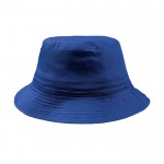 Gorro de algodón de pescador de talla única con 8 filas 180 g/m2 color azul real