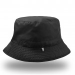 Gorro de pescador reversible de poliéster con interior de color color negro vista 11