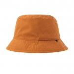 Gorro bob reversible de poliéster reciclado impermeable 85 g/m2 color mostaza