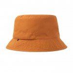 Gorro bob reversible de poliéster reciclado impermeable 85 g/m2 color mostaza