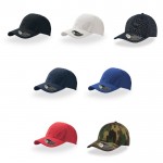 Gorra de béisbol en sarga de algodón con cierre de velcro vista 1