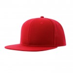 Gorra infantil de poliéster reciclado con visera plana 300 g/m2