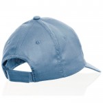 Gorra de algodón para niños de 5 paneles y cierre con velcro color azul claro vista 1