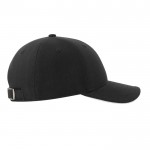 Gorra de algodón de tamaño único con cierre de hebilla 250 g/m2