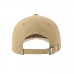 Gorra de algodón de tamaño único con cierre de hebilla 250 g/m2 vista detalle 2