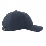 Gorra de algodón de tamaño único con cierre de hebilla 250 g/m2