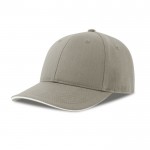 Gorra de algodón de tamaño único con cierre de hebilla 250 g/m2