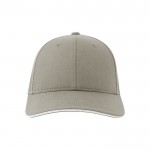 Gorra de algodón de tamaño único con cierre de hebilla 250 g/m2 vista detalle 6